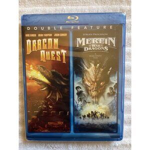 Dragonquest/Merlin and the War of the Dragons (Blu-ray Disc) NEW!